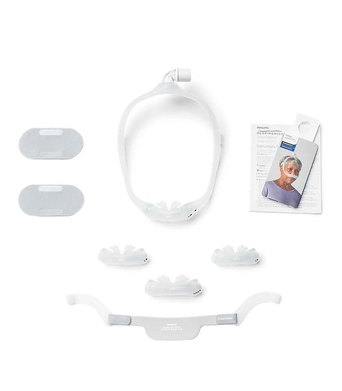 Nasenpolstermaske Dreamwear pillow silicone - Philips Respironics