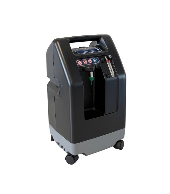 Kit PureVent-Kammer L 14–30 kg Pawprint mit DeVilbiss Compact 1025 Sauerstoffkonzentrator